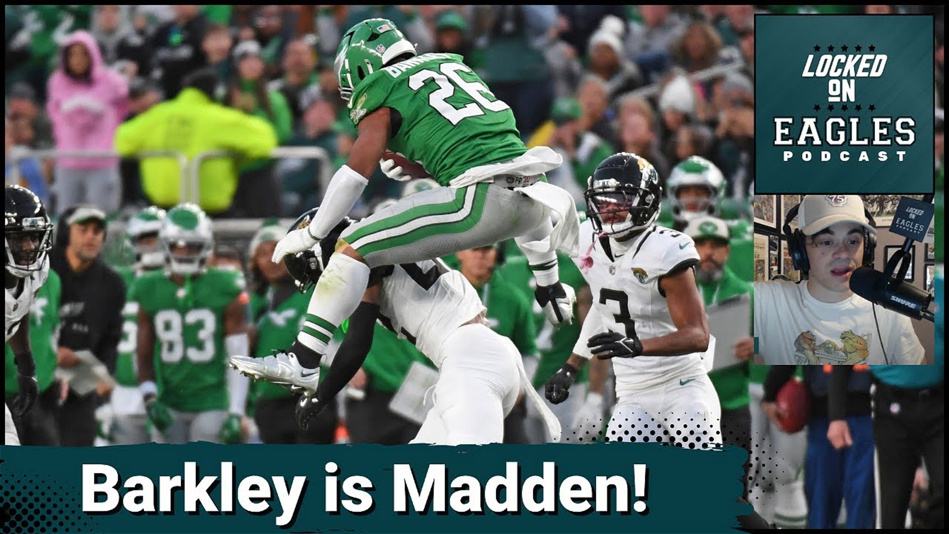 Saquon Barkley being selected as the cover of Madden 26 caps off an ALL-TIME YEAR! Is it the best individual season for a non-QB ever?