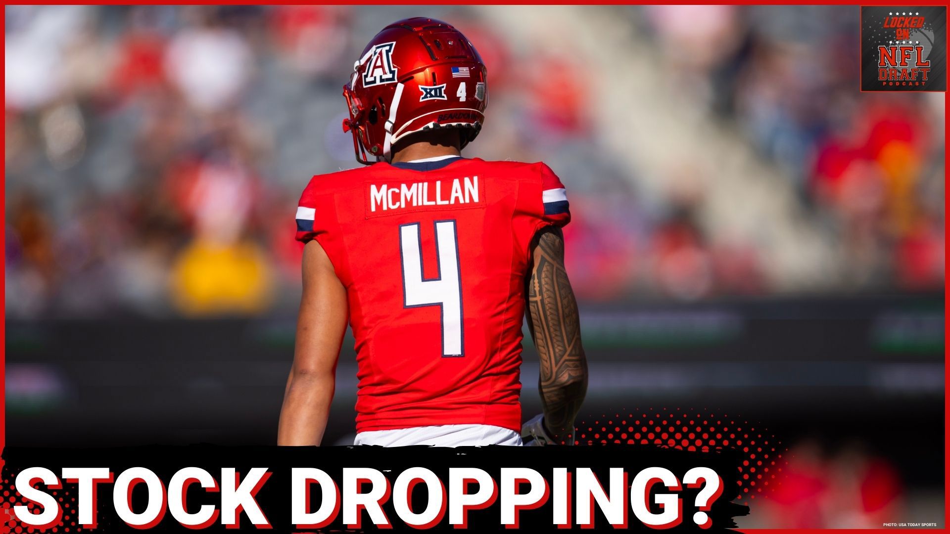 Tetairoa McMillan is not a consensus 2025 NFL Draft top5 pick+WR class