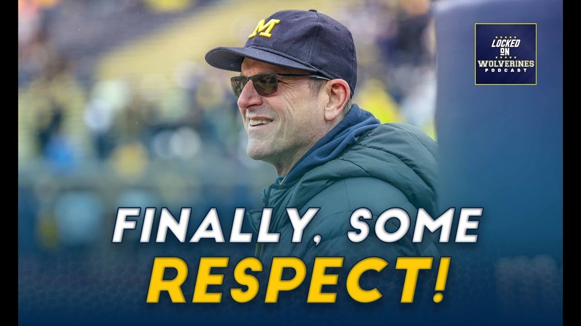 Jim Harbaugh finally getting due respect