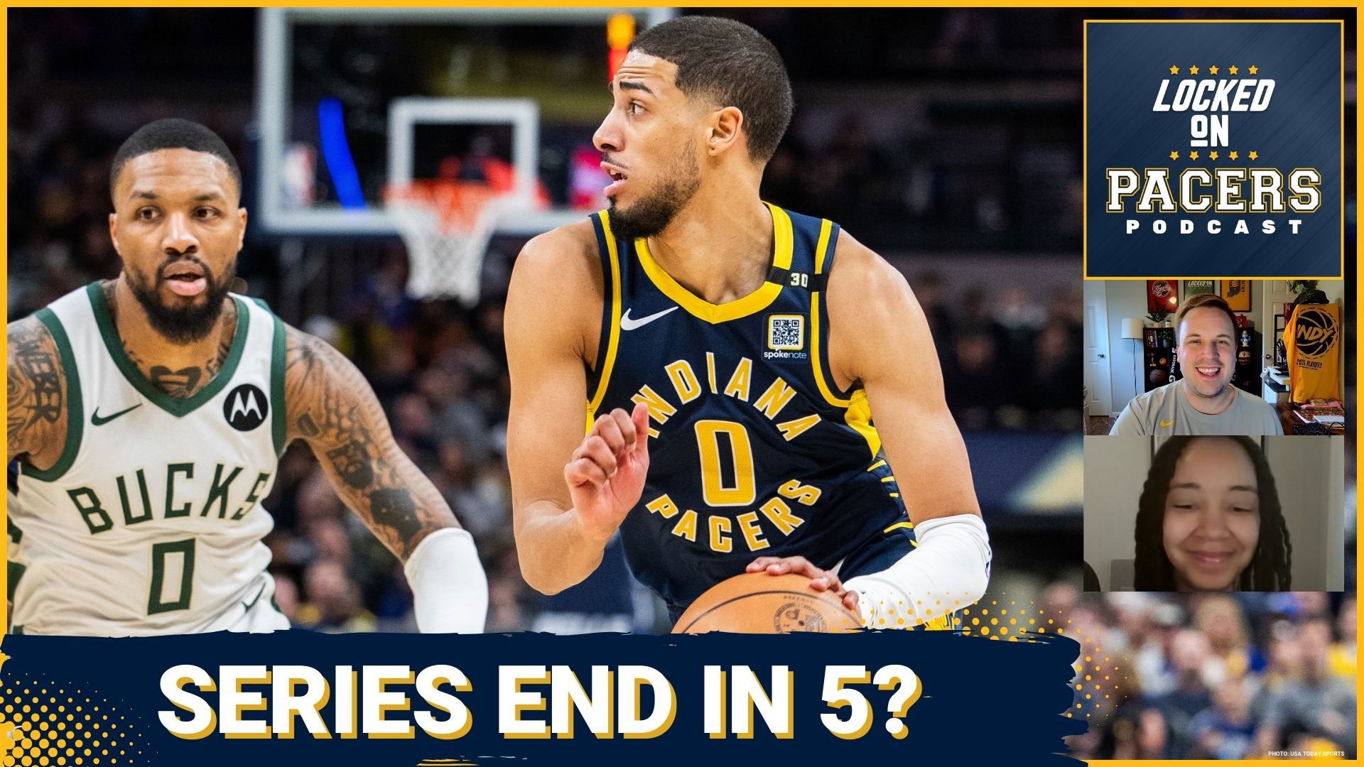 The Indiana Pacers are one win away from moving on to the second round of the 2025 Eastern Conference playoffs. Can they beat the Milwaukee Bucks in Game 5?