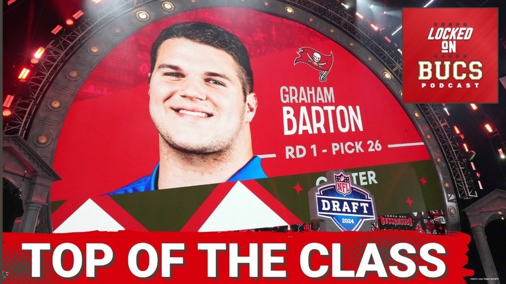 Tampa Bay Buccaneers NFL Draft Class Gets Praise Graham Barton's