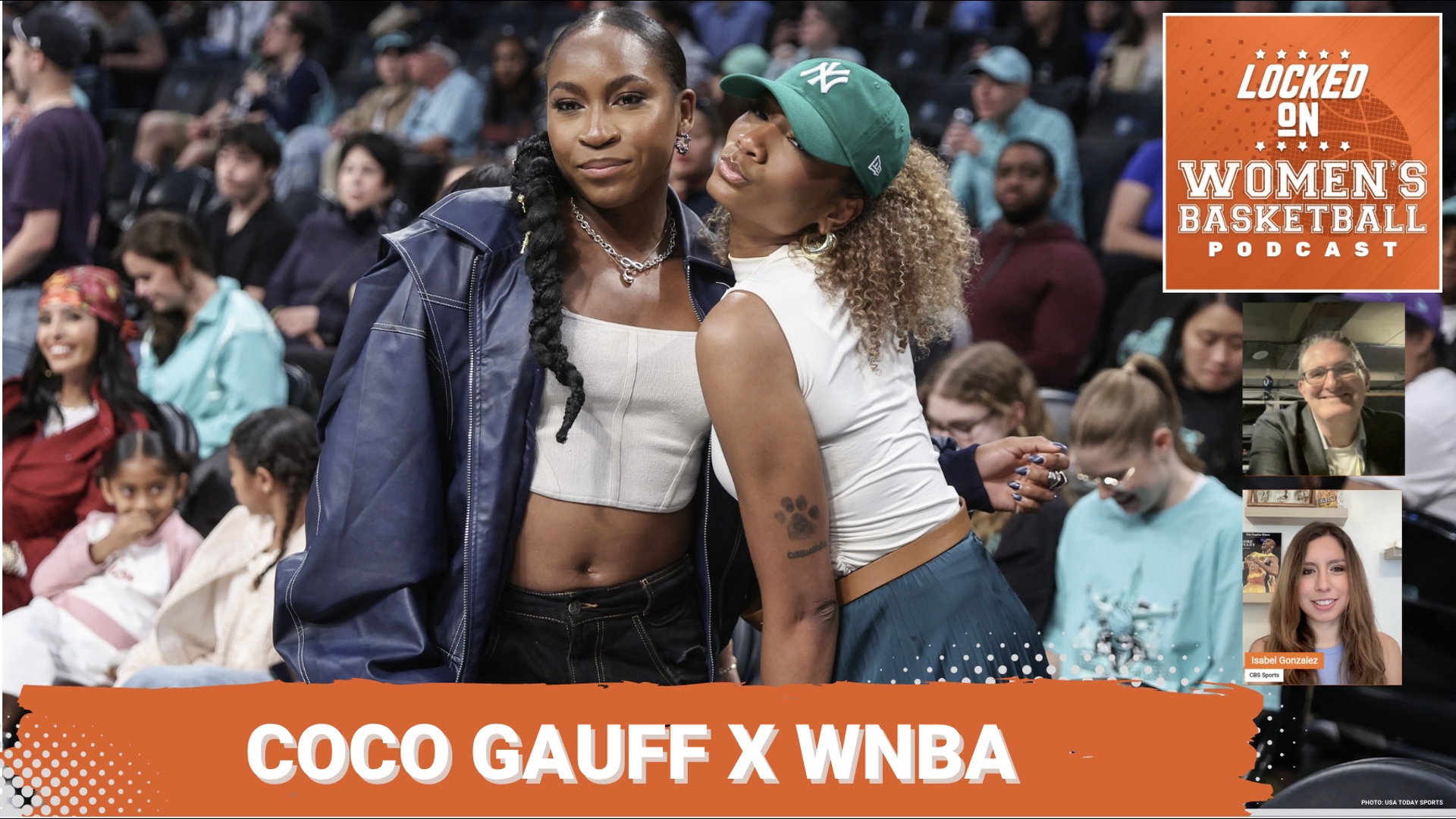 Guess who showed up at the New York Liberty game Tuesday night? Yes, Coco Gauff. Our The Next reporter Jackie Powell discussed this with Sabrina Ionescu.