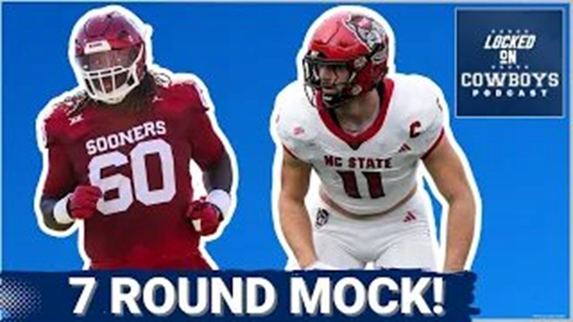 Dallas Cowboys 7 Round Mock Draft Tyler Guyton in Round 1?