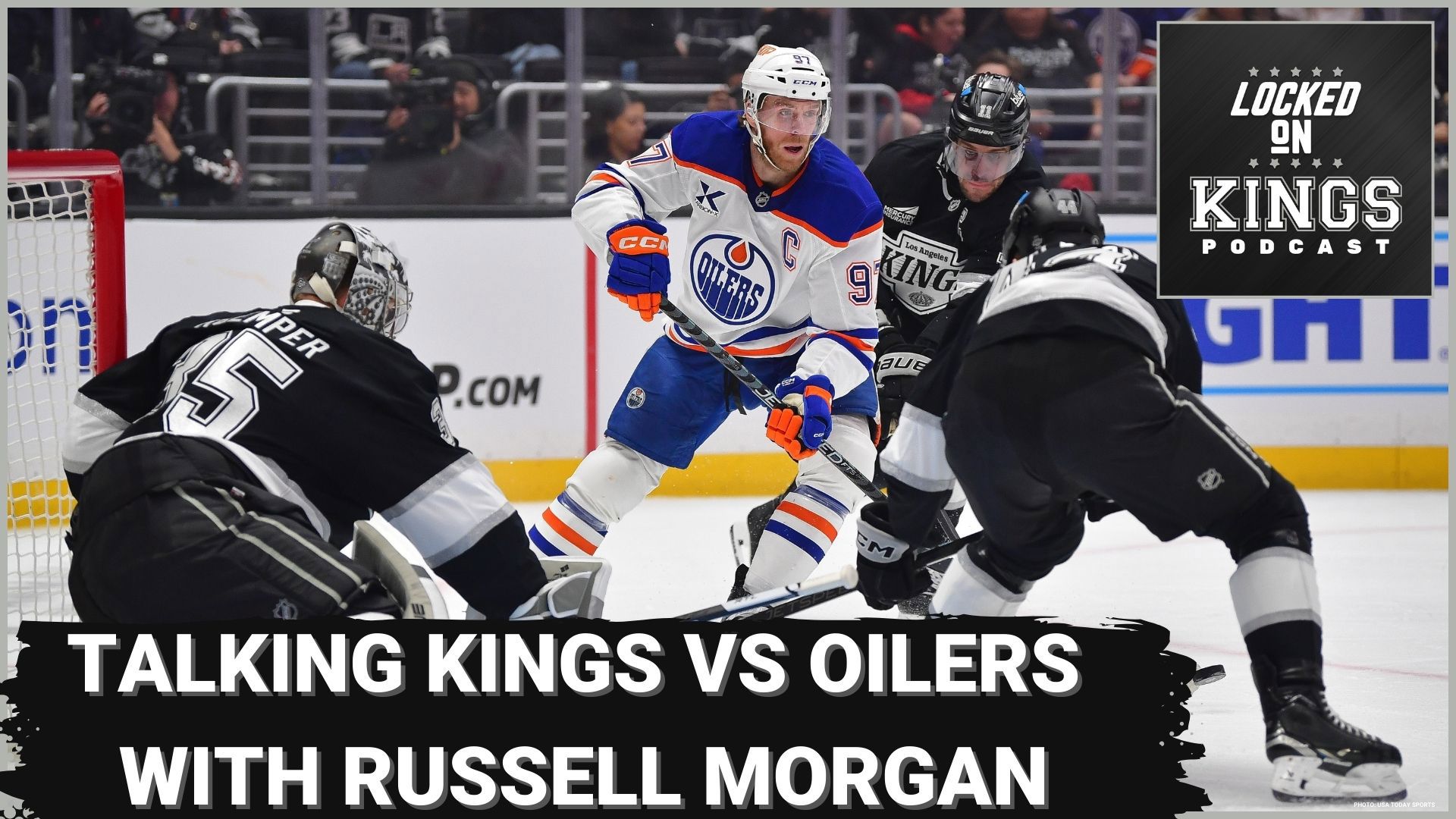 Russell Morgan from Hockey Royalty joins the show to preview the upcoming Kings/Oilers game plus talk about the Kings since the trade deadline.