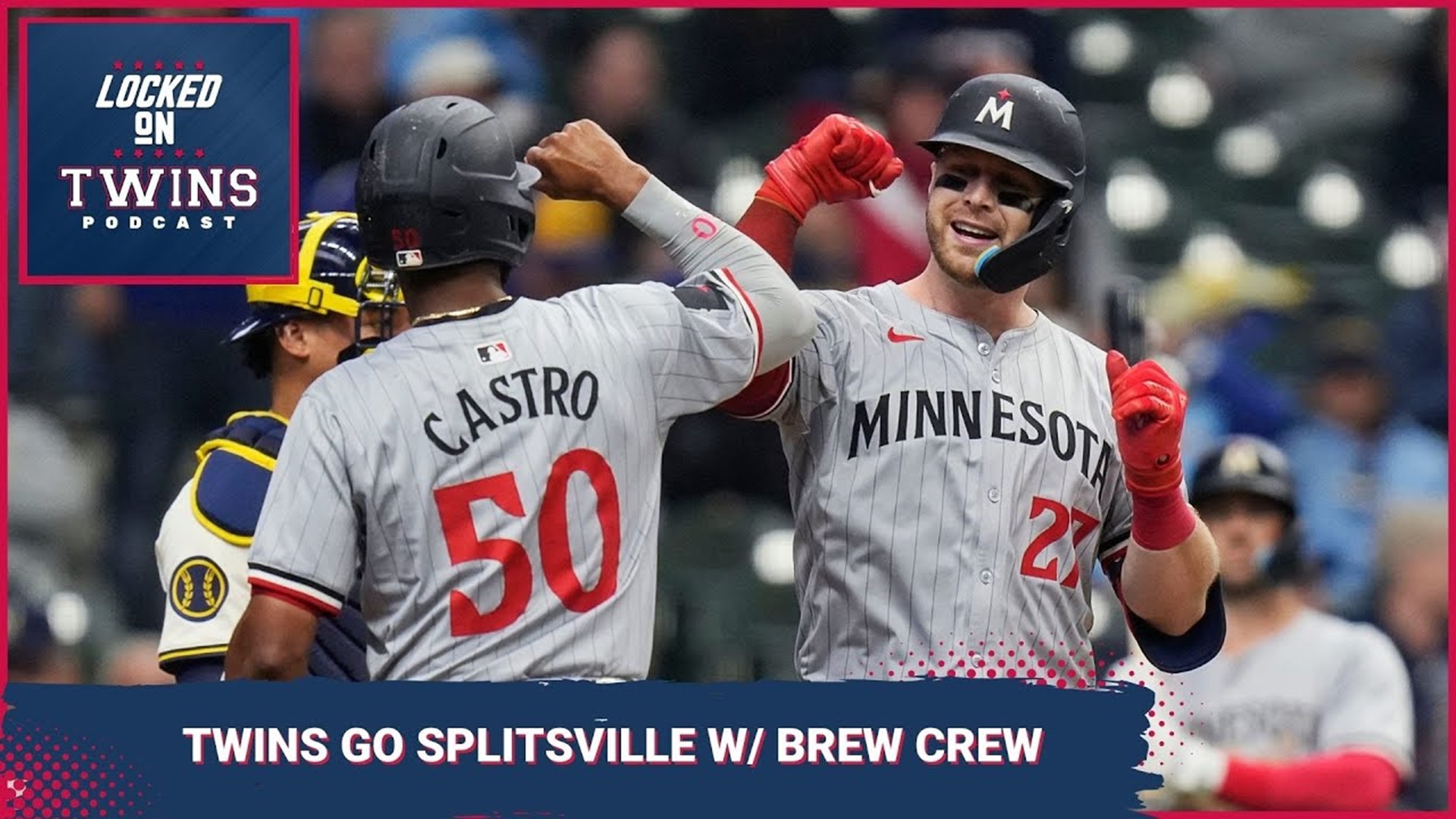 Twins Offense Awakens, Team Splits with Brewers Ahead of Home Opener