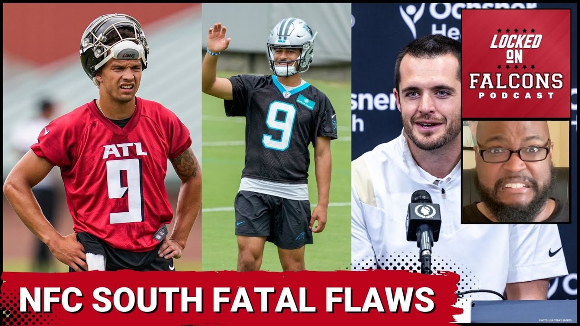 What are the Atlanta Falcons' fatal flaws and those of their NFC South  rivals?