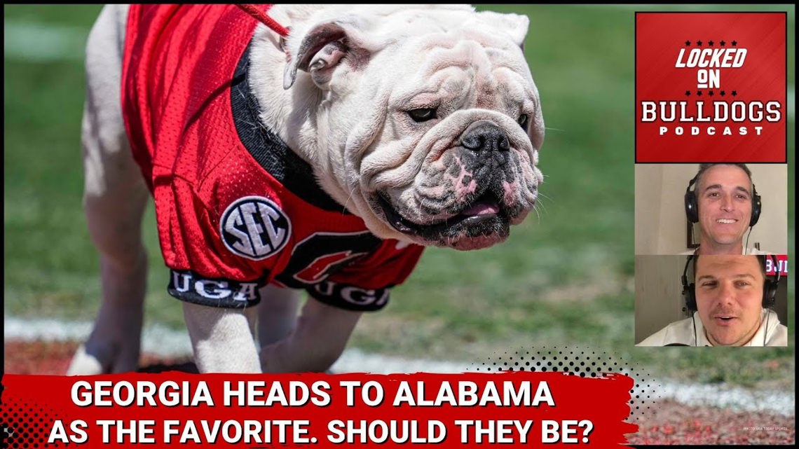 Should Football be favored over Alabama in Tuscaloosa?? Why UGA