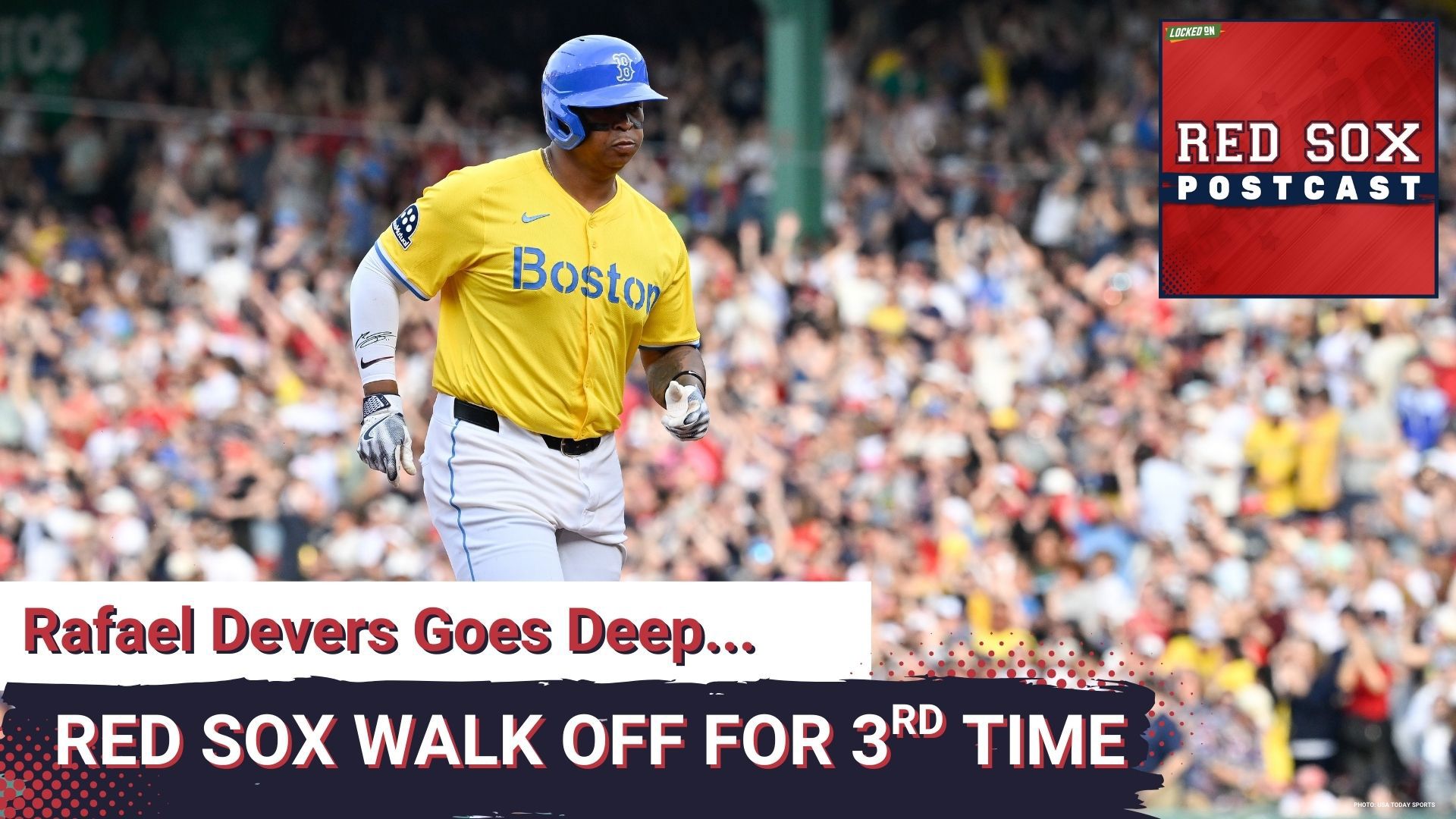 The Red Sox won in walk-off fashion for the 3rd time this season with Tristan Casas knocking in the game-winning run with a single in the bottom of the 10th.