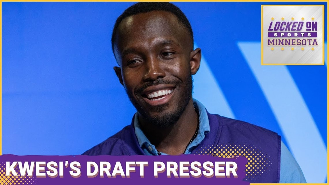 Minnesota Vikings Gm Kwesi Adofo-mensah Is Weighing His Draft Options 