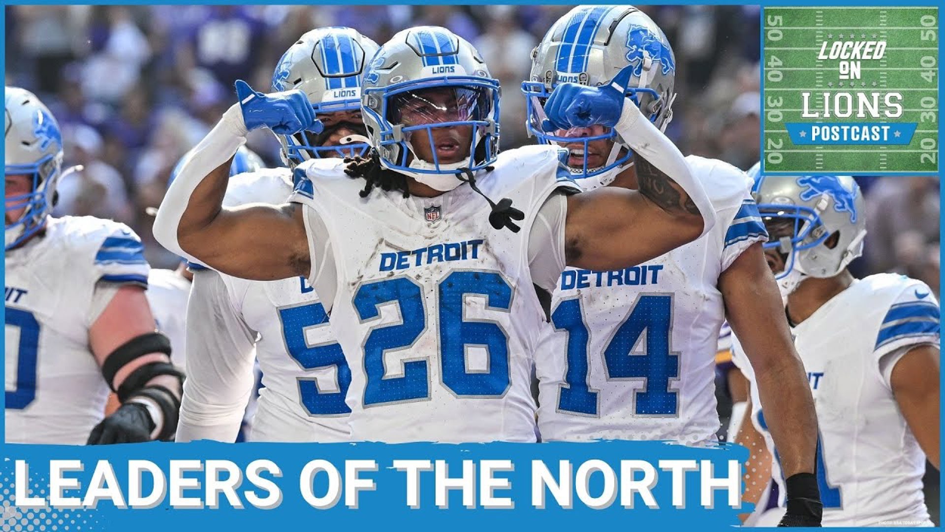 Detroit Lions defeated Minnesota Vikings 31-29 at US Bank Stadium in NFL Week 7 action. Detroit Lions move past Minnesota Vikings for first place in NFC North.