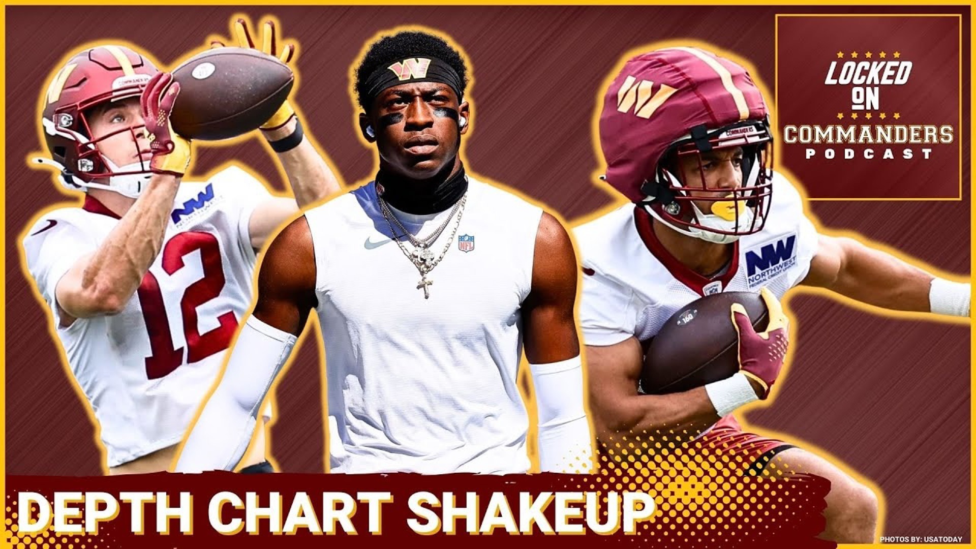 Washington Commanders Depth Chart Surprises and Jayden Daniels' Week 1