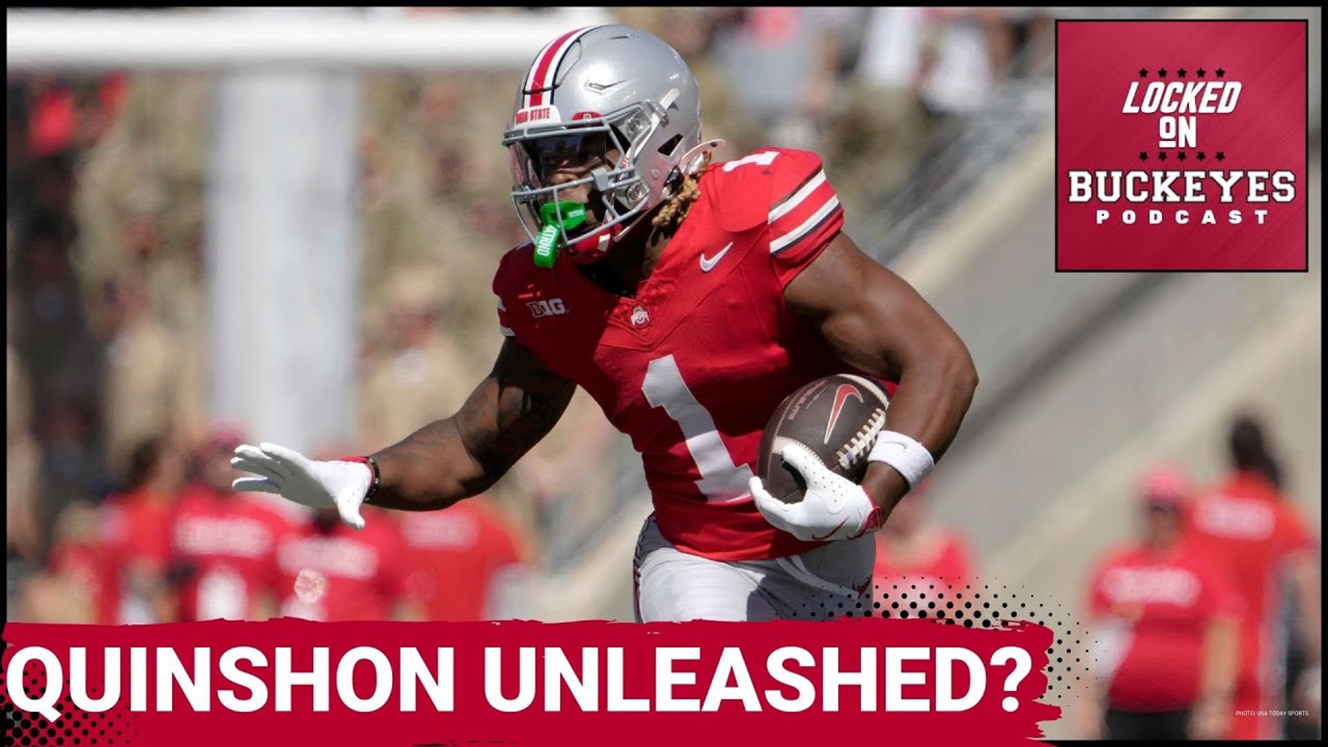 The Ohio State Buckeyes showcased their offensive prowess with Quinshon Judkins and TreVeyon Henderson leading the charge, combining for 249 yards and three scores.