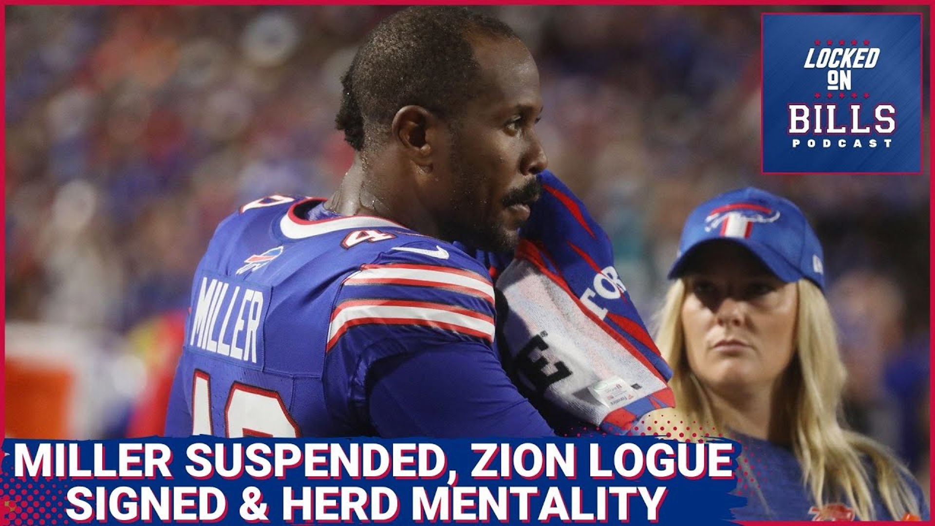 Buffalo Bills DE Von Miller suspended 4 games, DT Zion Logue signed & storylines out of Ravens loss