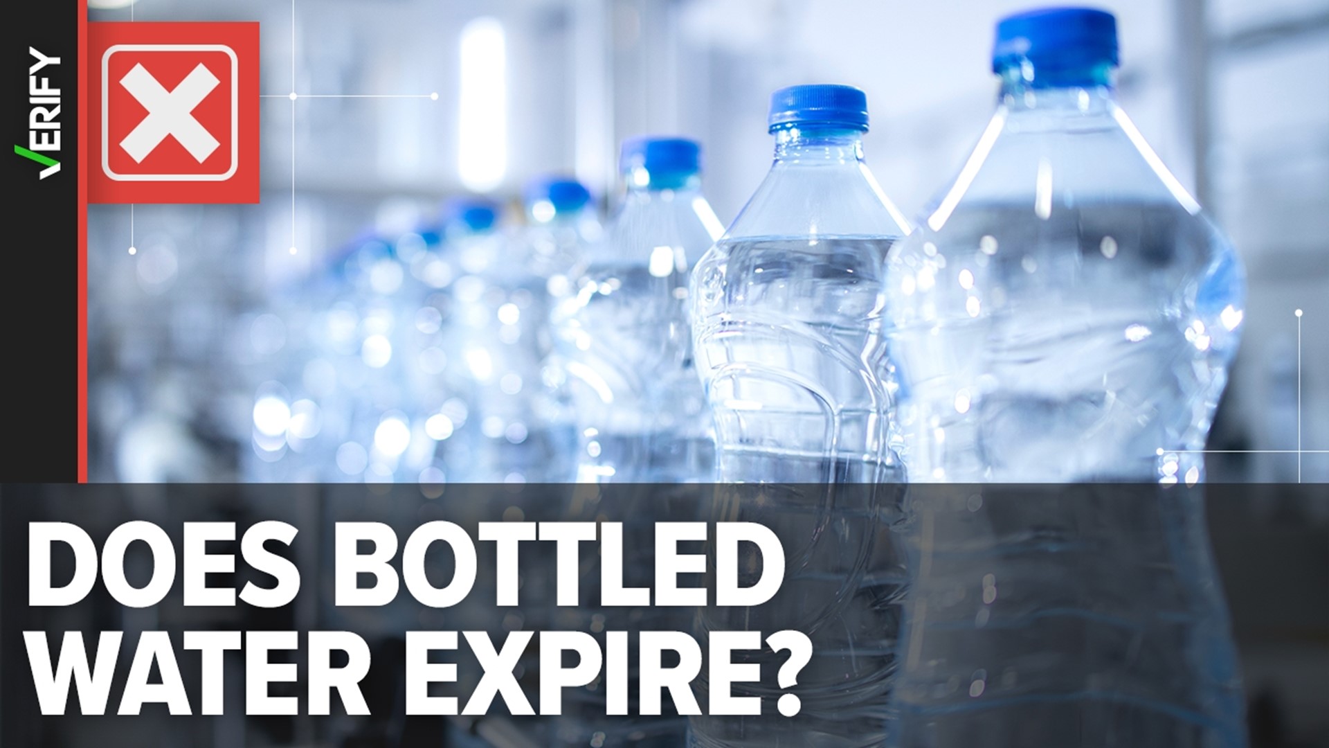 No, unopened bottled water that's been properly stored does not ...