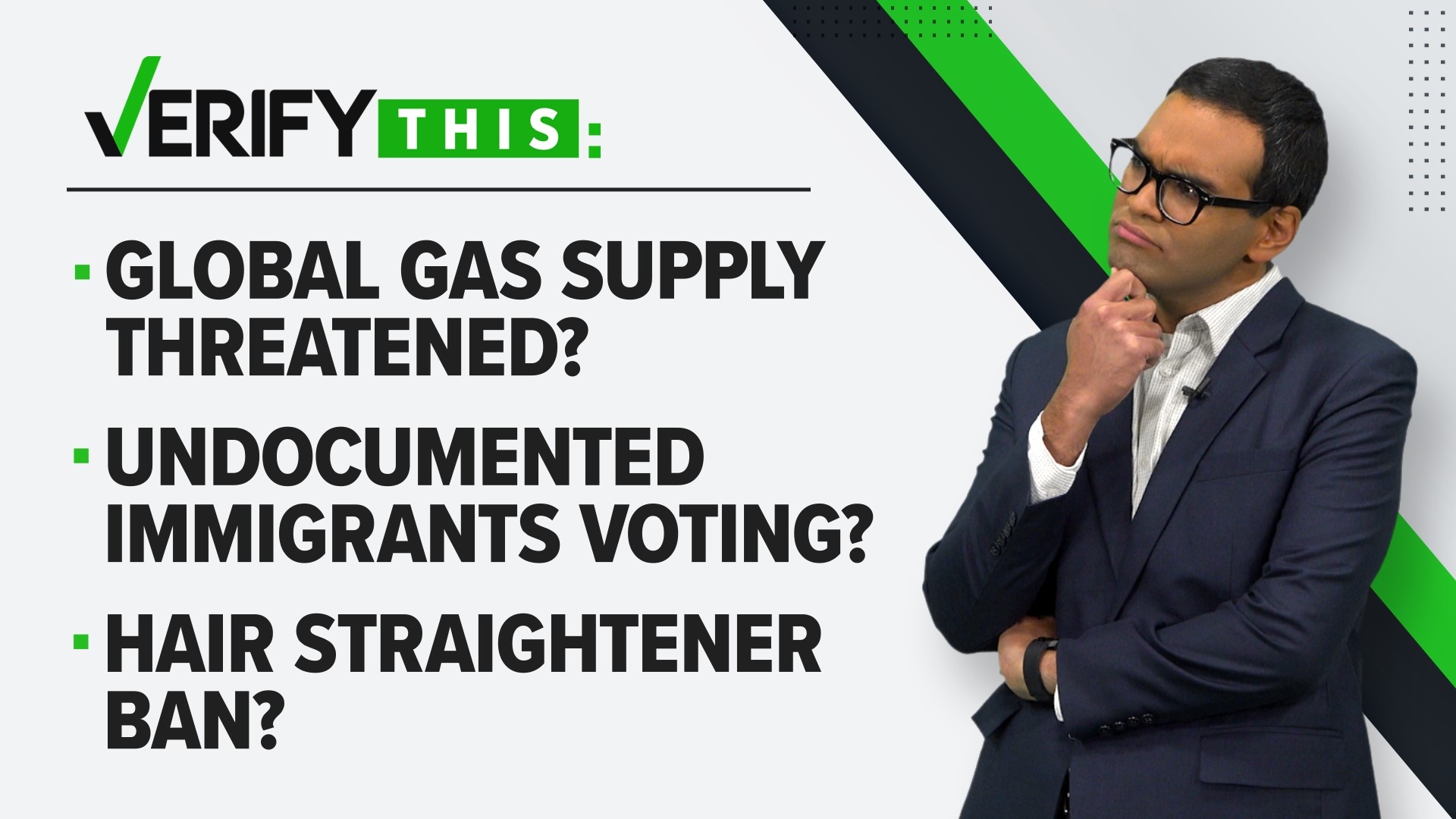 In this week's episode, we verify if the global gas supply is being threatened, whether there's a ban on hair straighteners and demystify some Halloween myths.