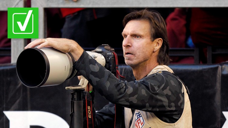 Yes, retired baseball star Randy Johnson is now a professional photographer