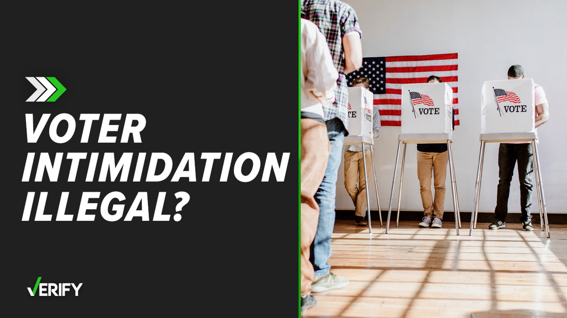 Early voting is underway in many states, but what happens if someone makes you feel uncomfortable when you go to cast your ballot? Brandon Lewis explains your rights