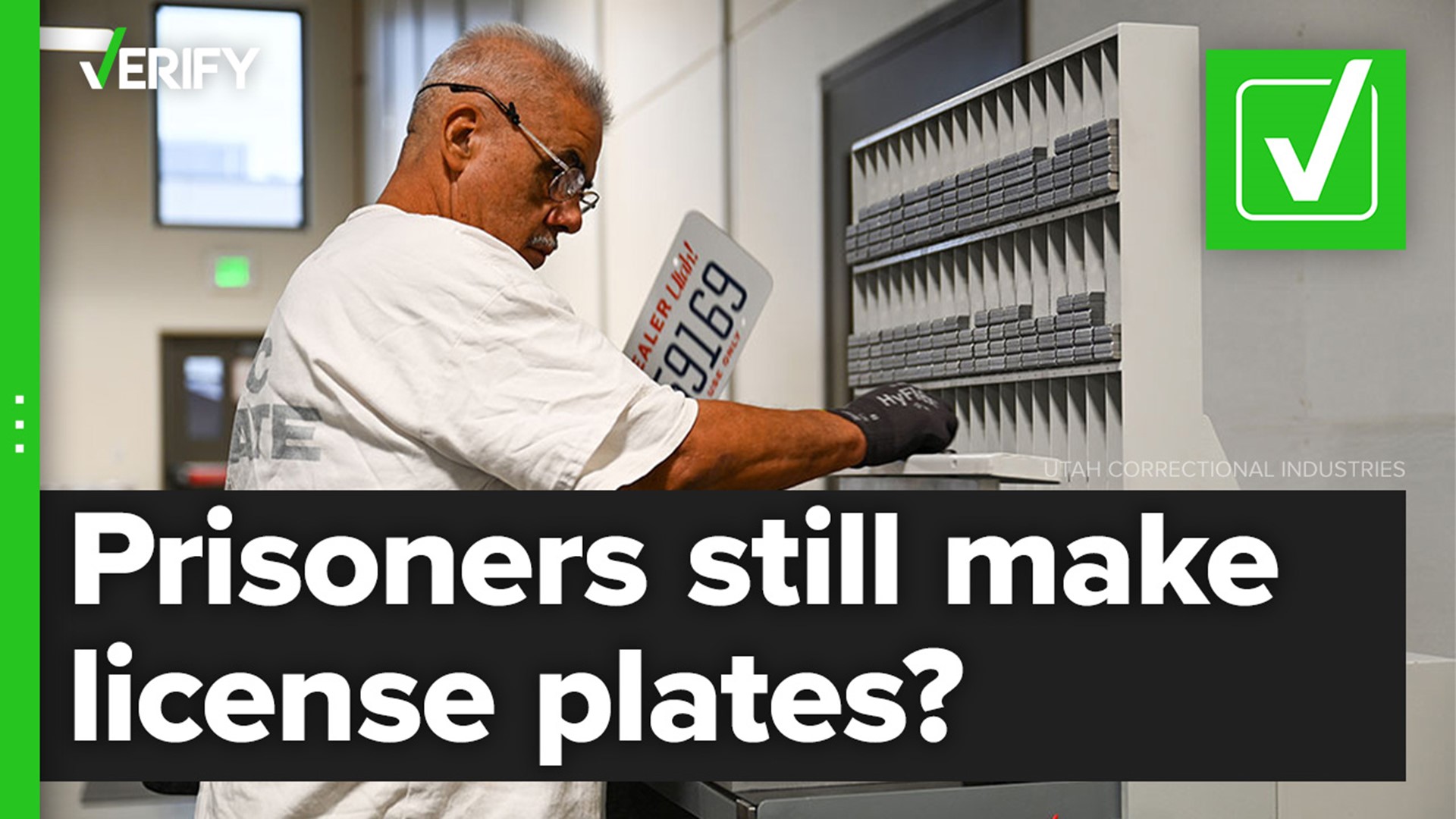 Inmates have produced license plates as part of prison labor programs for more than 100 years, and continue to do so in many U.S. states.