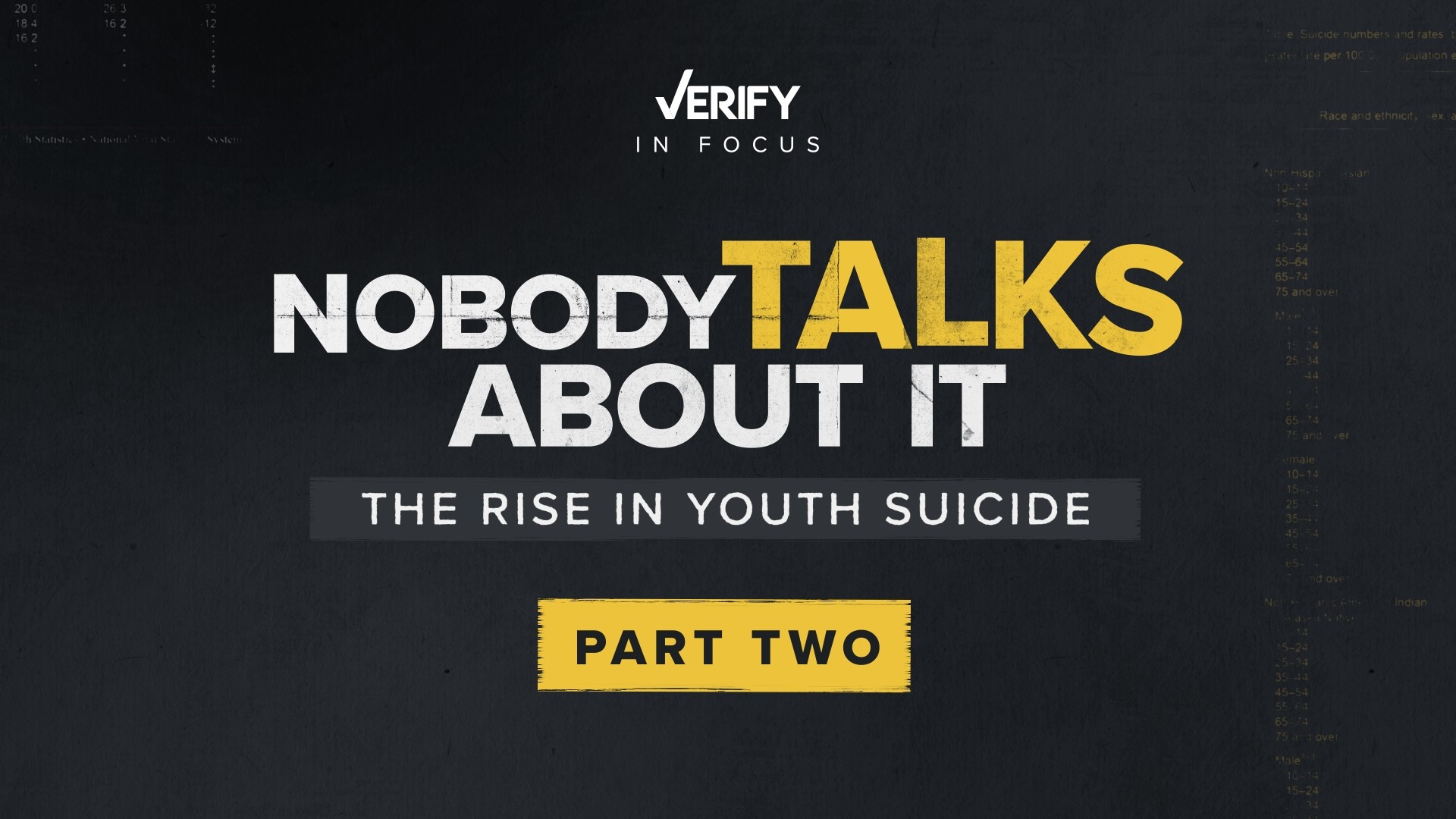 In part two, we speak to youth psychiatrists about the risk factors and warning signs of youth suicide, and the strains on access to youth mental health services.