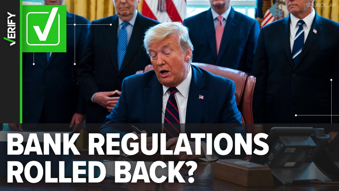 Dodd-Frank bank regulations rolled back under Trump