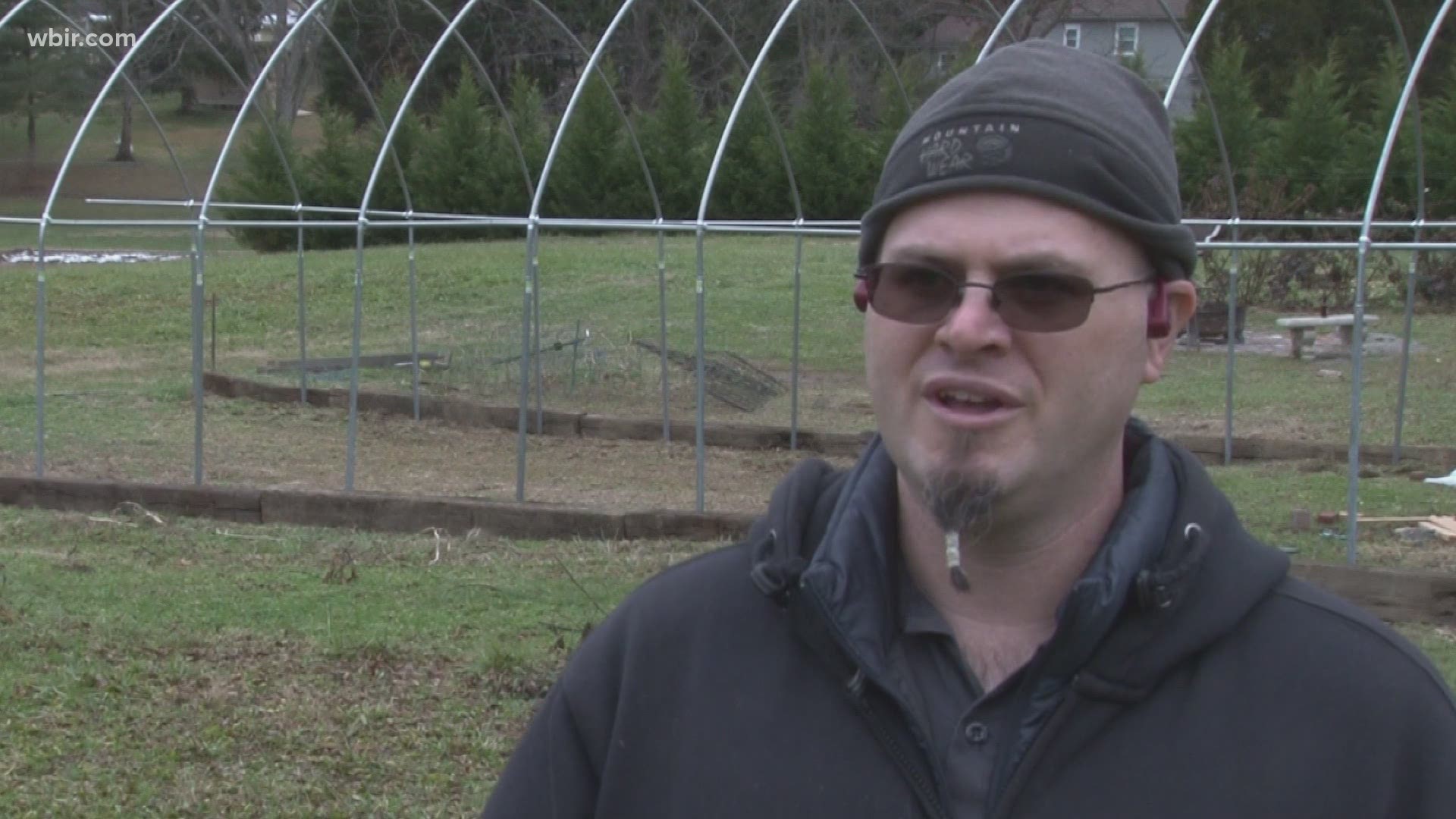 10News Reporter Malik Jackson spoke with an East Tennessee farmer has no plans to surrender to this tough year