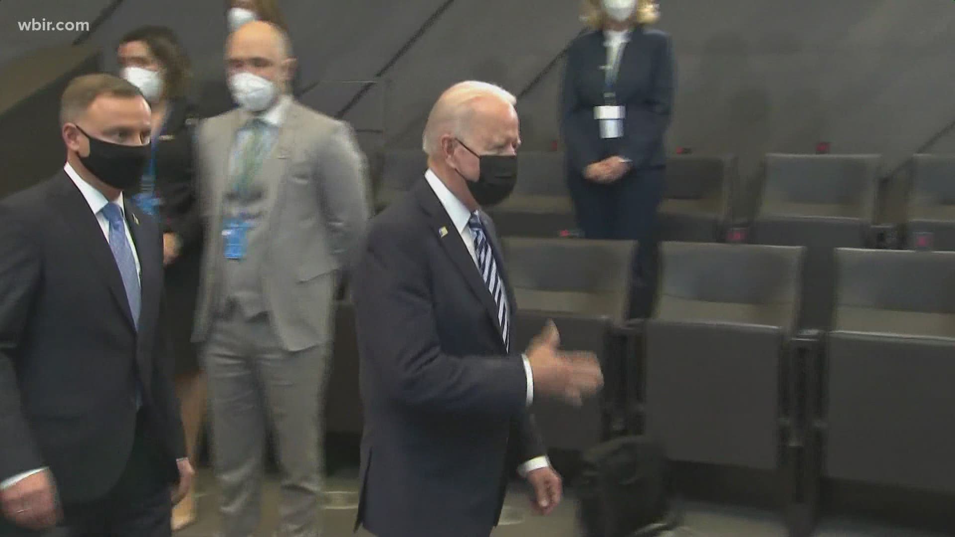 President Joe Biden attends NATO Summit in Europe.