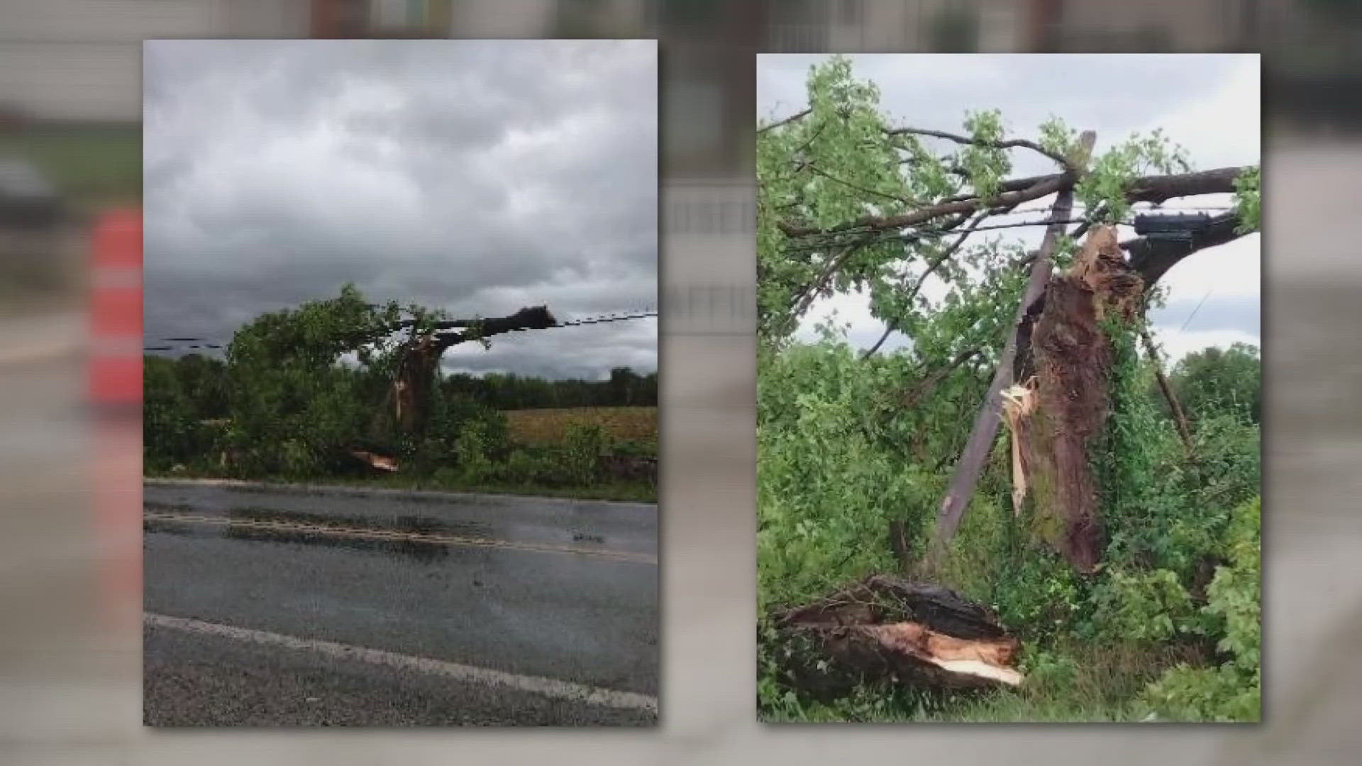 Thousands of Ohioans remained without power on Saturday after powerful winds and rain swept through the Buckeye State on Friday.