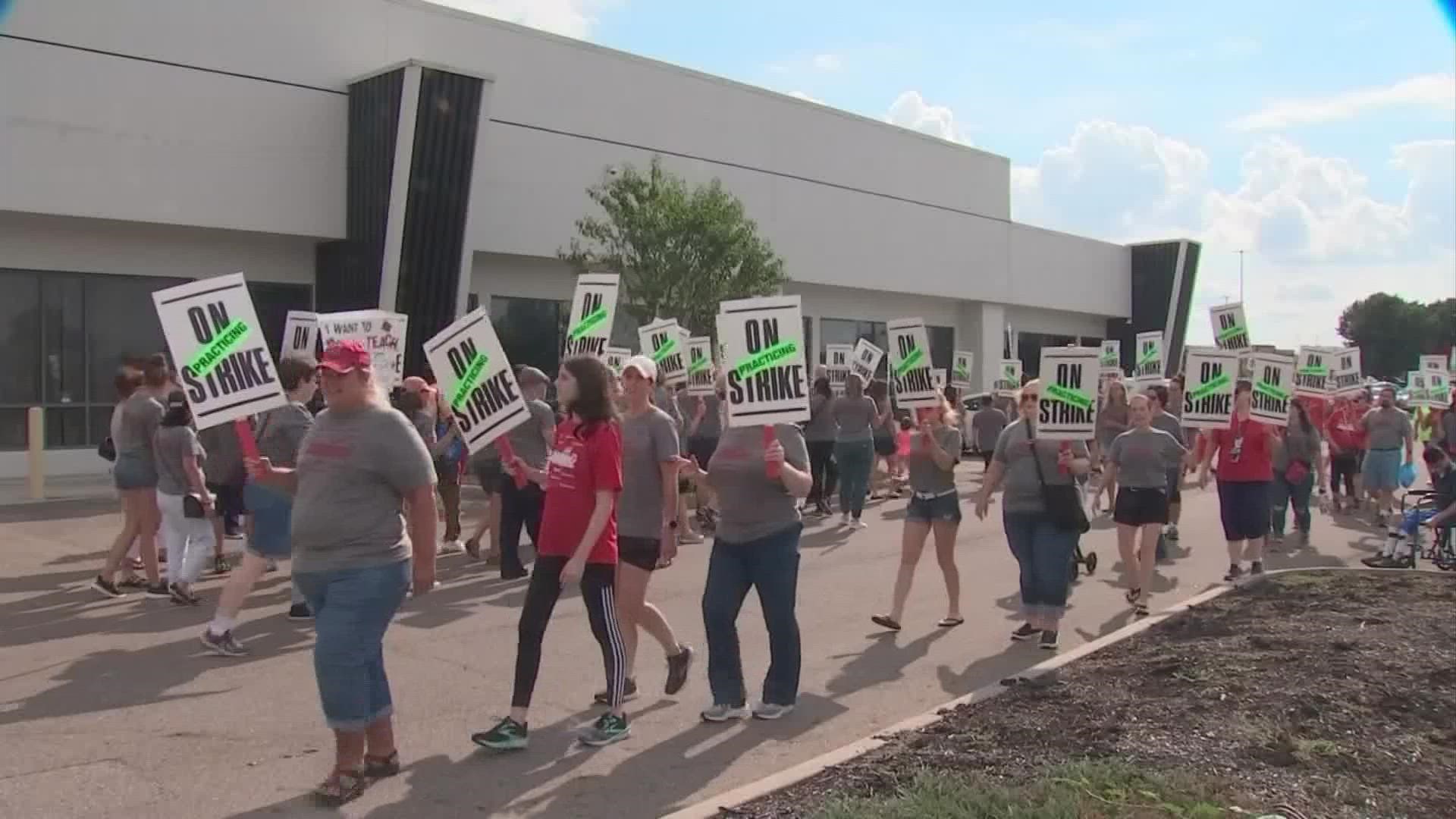 The first day of school for CCS students is scheduled for Aug. 24. Plans are in place for students to begin the school year remotely if teachers vote to strike.