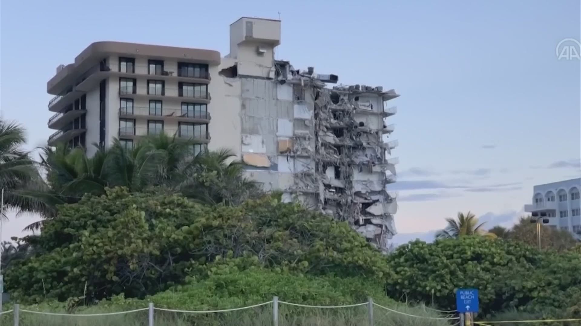 The study discovered that the “12-story condominium” was sinking at a rate of nearly 2 millimeters per year – between 1993 and 1999.