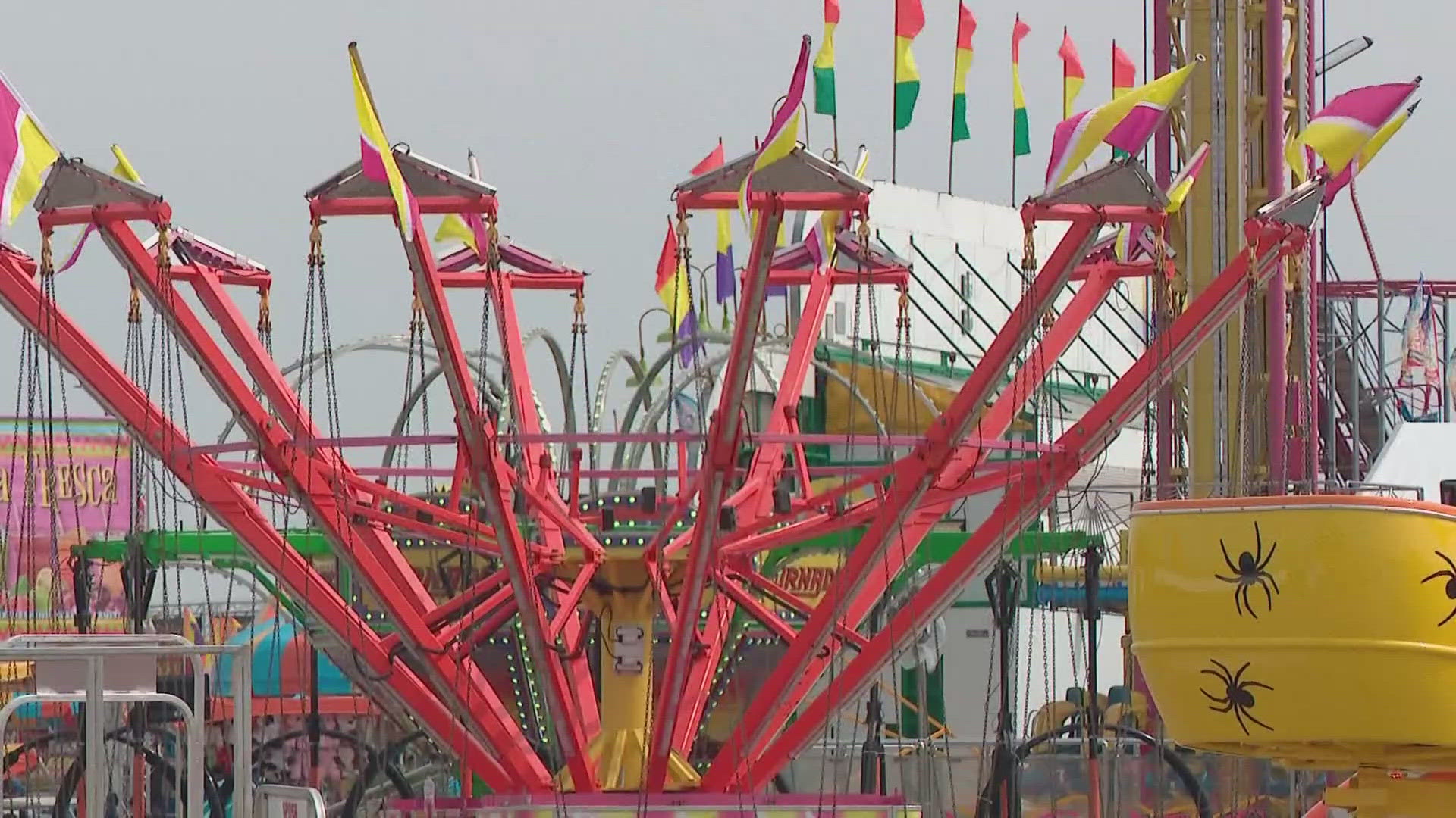 The Ohio State Fair ensures safety by inspecting all 65 rides before operation.