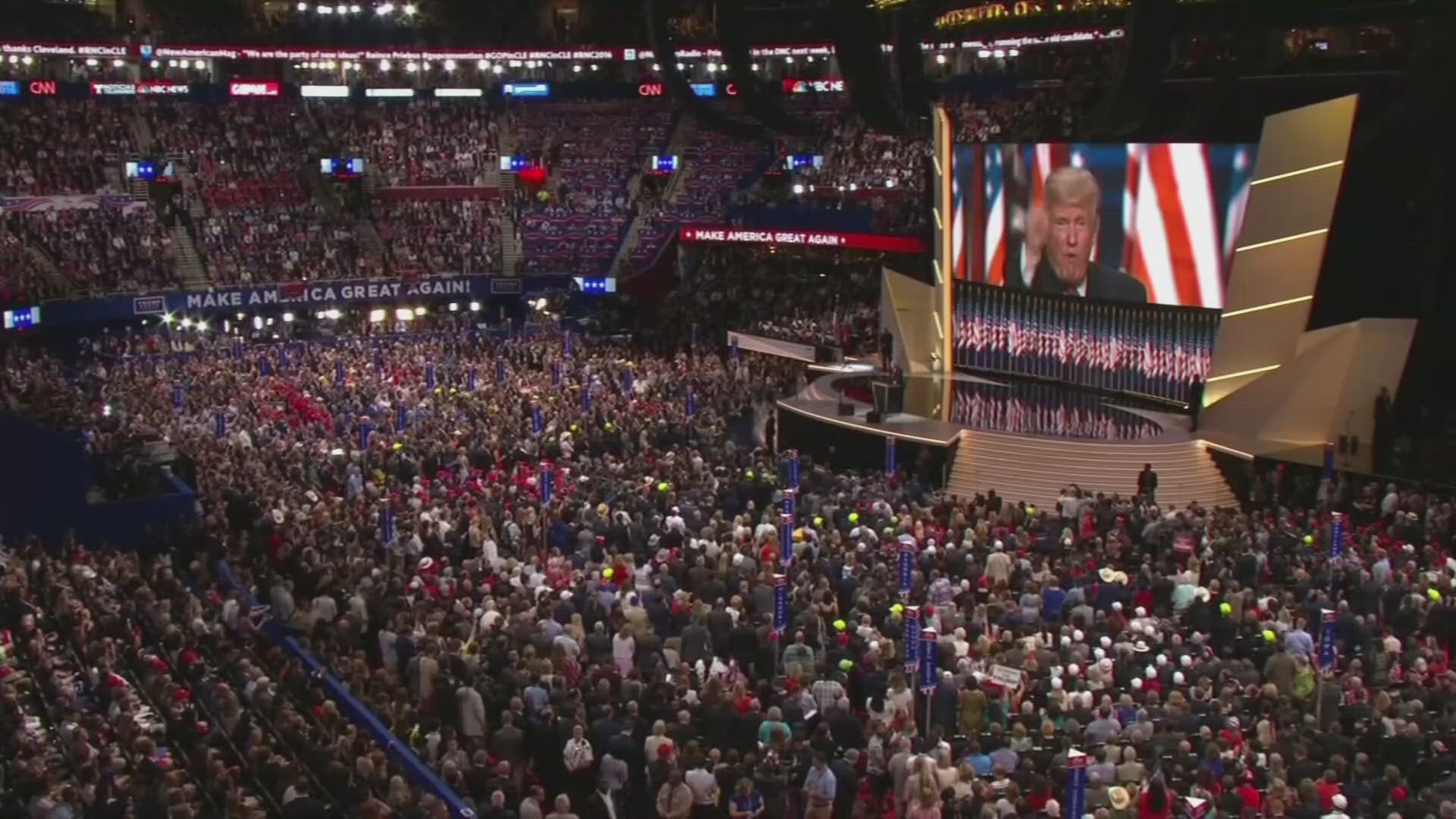 The Republican National Convention starts July 15 in Milwaukee, Wisconsin.