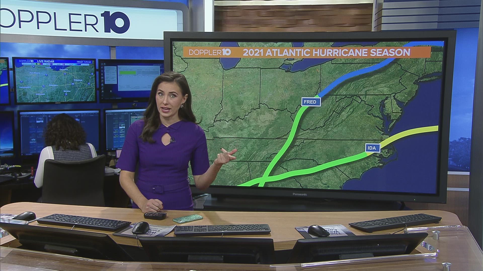 Tropical impacts that normally happen along the coast could be moving further inland.