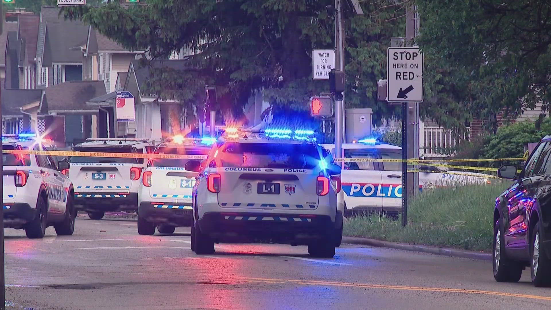 Police: Suspect dead, Columbus officer injured after attempted traffic ...