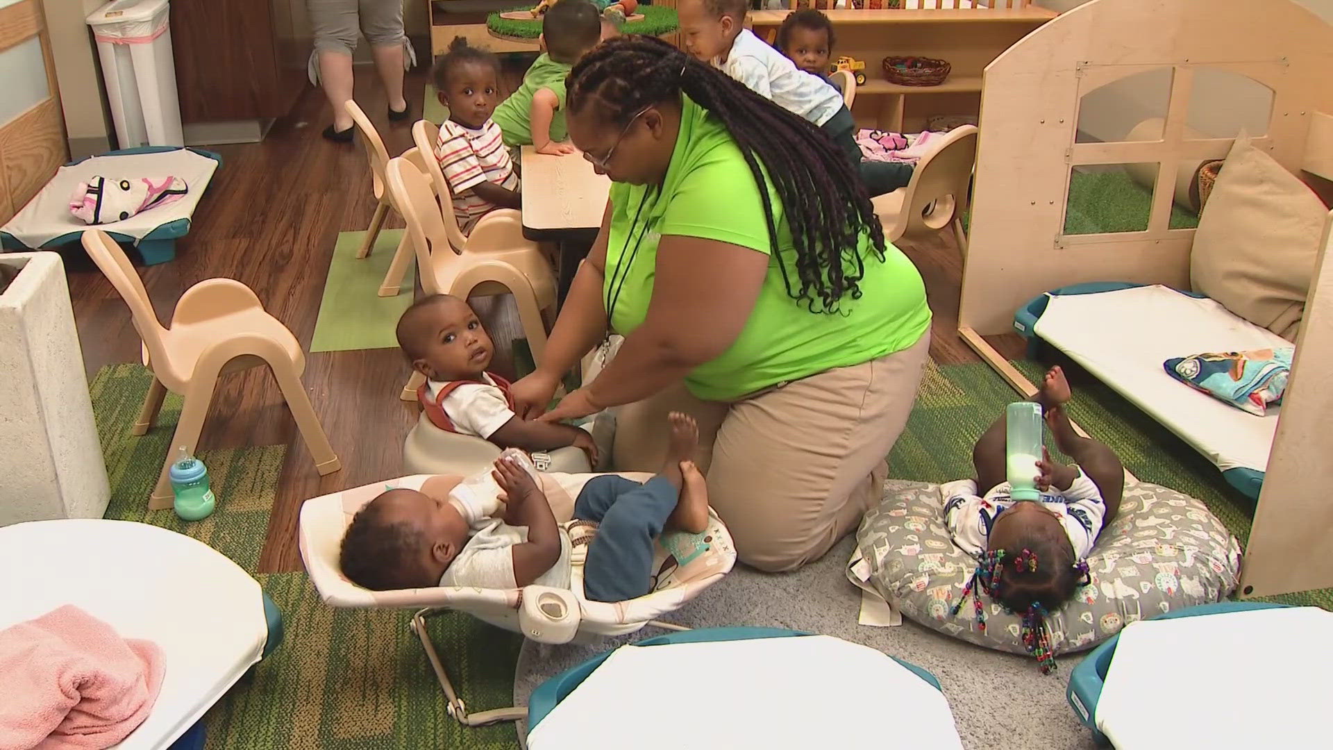 The bills aim to make child care more affordable and accessible by using a cost-sharing model.