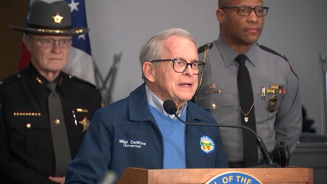 DeWine declares state of emergency in Ohio for winter storm