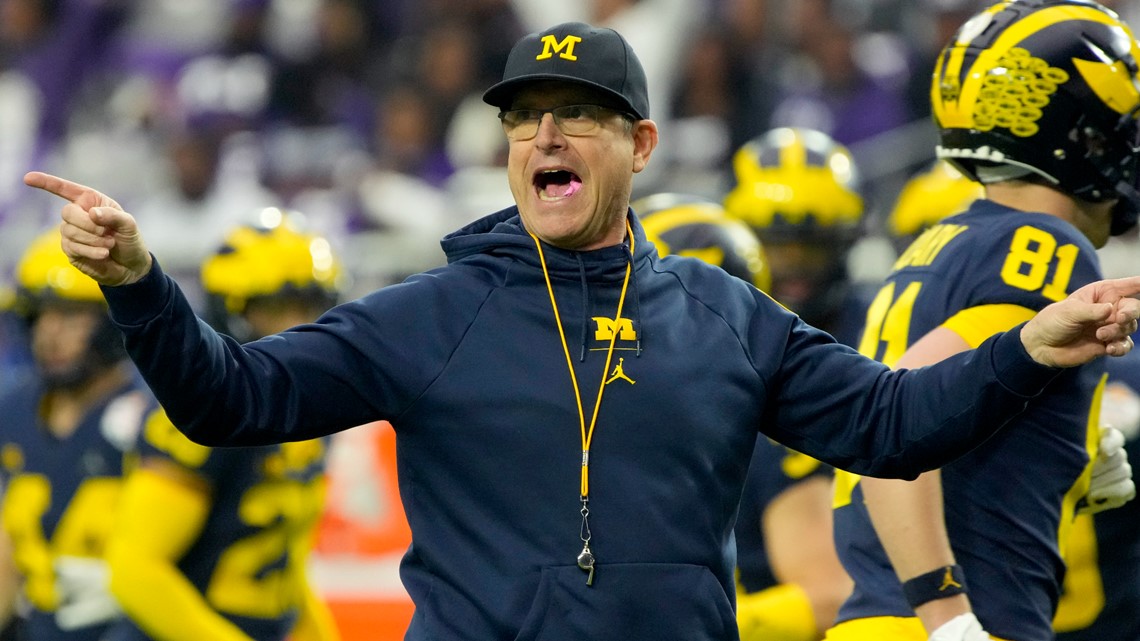 Jim Harbaugh, Michigan Punished By Big Ten For Sign-stealing | Wtol.com