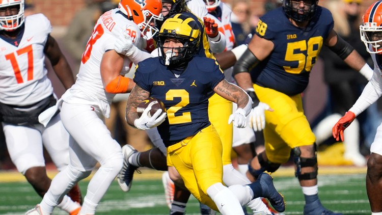 Reports: Michigan's Blake Corum having knee surgery, will miss rest of year