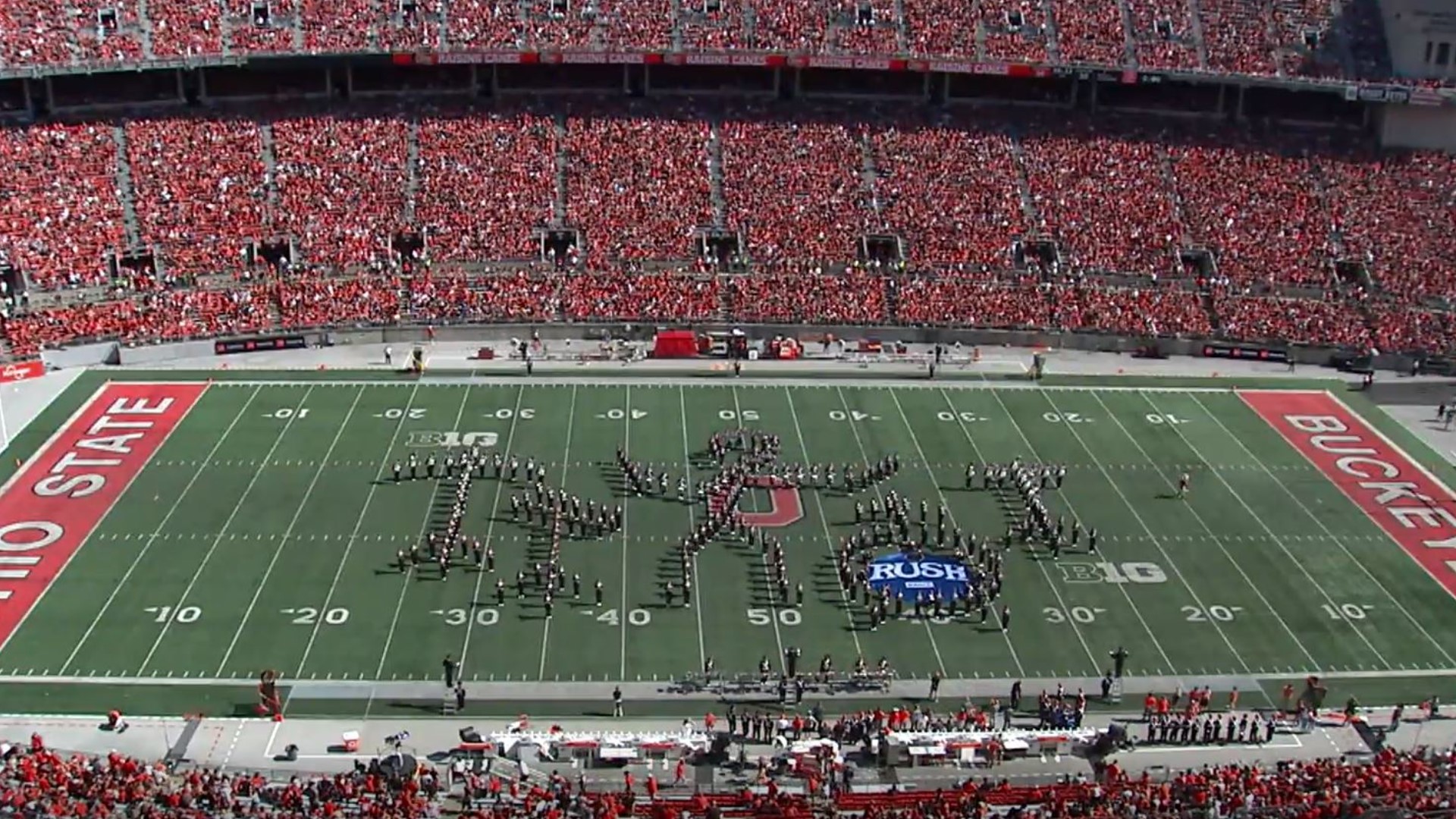 The percussion section will have additional members to honor the band's late drummer Neil Peart.