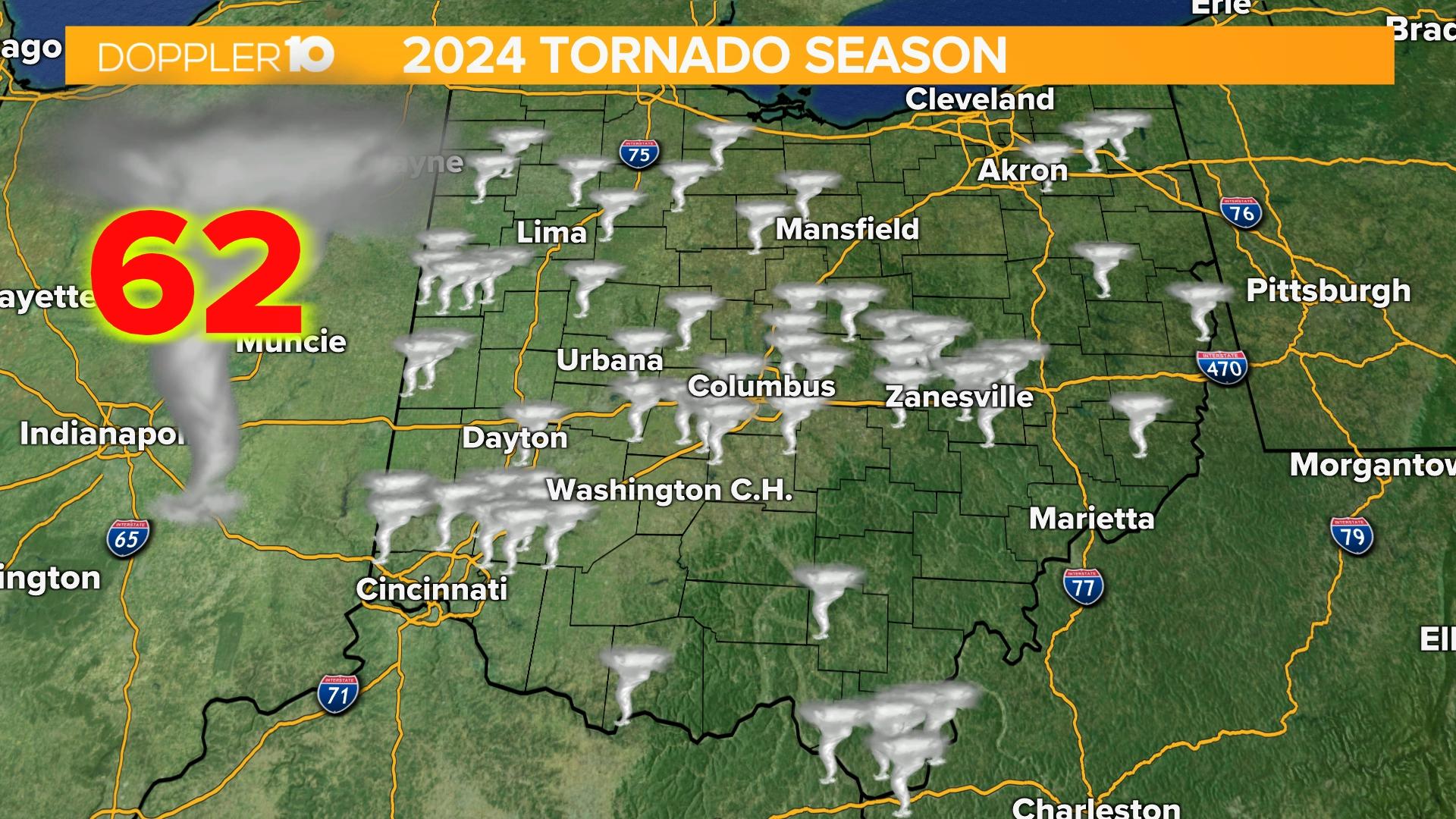 Ohio ties tornado record for state set back in 1992 | wtol.com