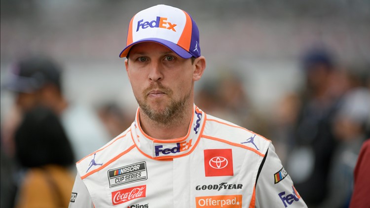 NASCAR driver Denny Hamlin sent to sensitivity training after 'Family Guy' tweet about Kyle Larson