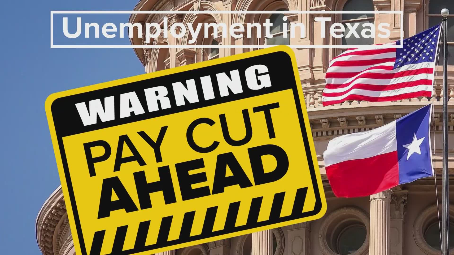 Gov. Greg Abbott is canceling the extra $300 federal weekly unemployment benefit. Those ineligible for state unemployment will lose their entire jobless benefit.