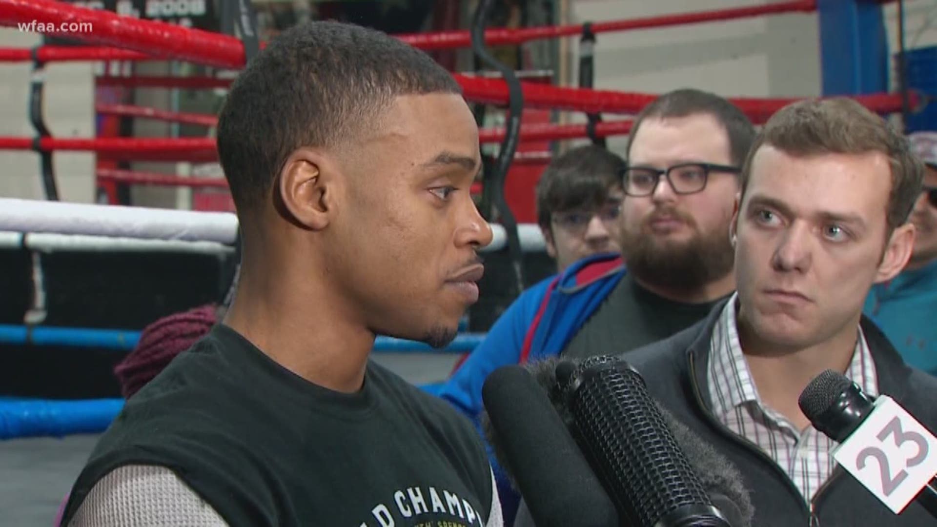 Errol Spence, Jr., who lives in Desoto, was speeding in his Ferrari when it crossed the median and flipped multiple times.