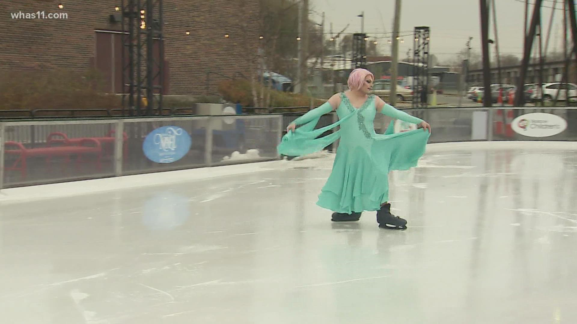 Drag Queens back on the ice in Paristown after 2020 break. Proceed benefit Kentuckiana Pride Foundation.