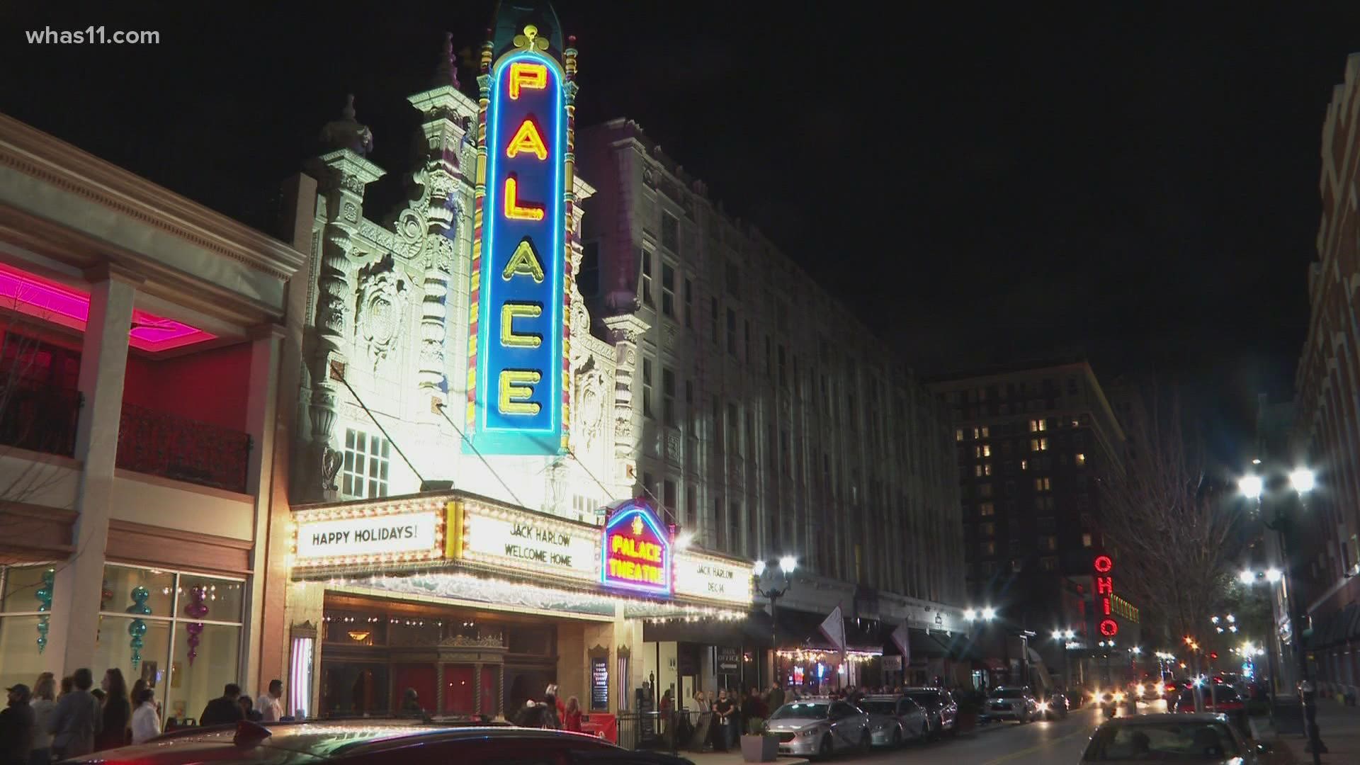 Harlow kicked off his local tour at the Louisville Palace. "We're proud of him," one concertgoer said Tuesday night.