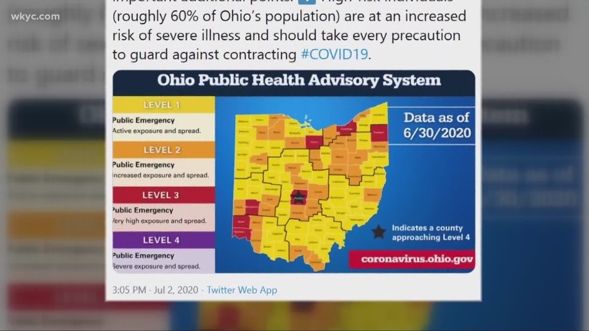 The public health advisory system will have degrees of levels and is determined by seven indicators. 3News' Andrew Horansky reports.