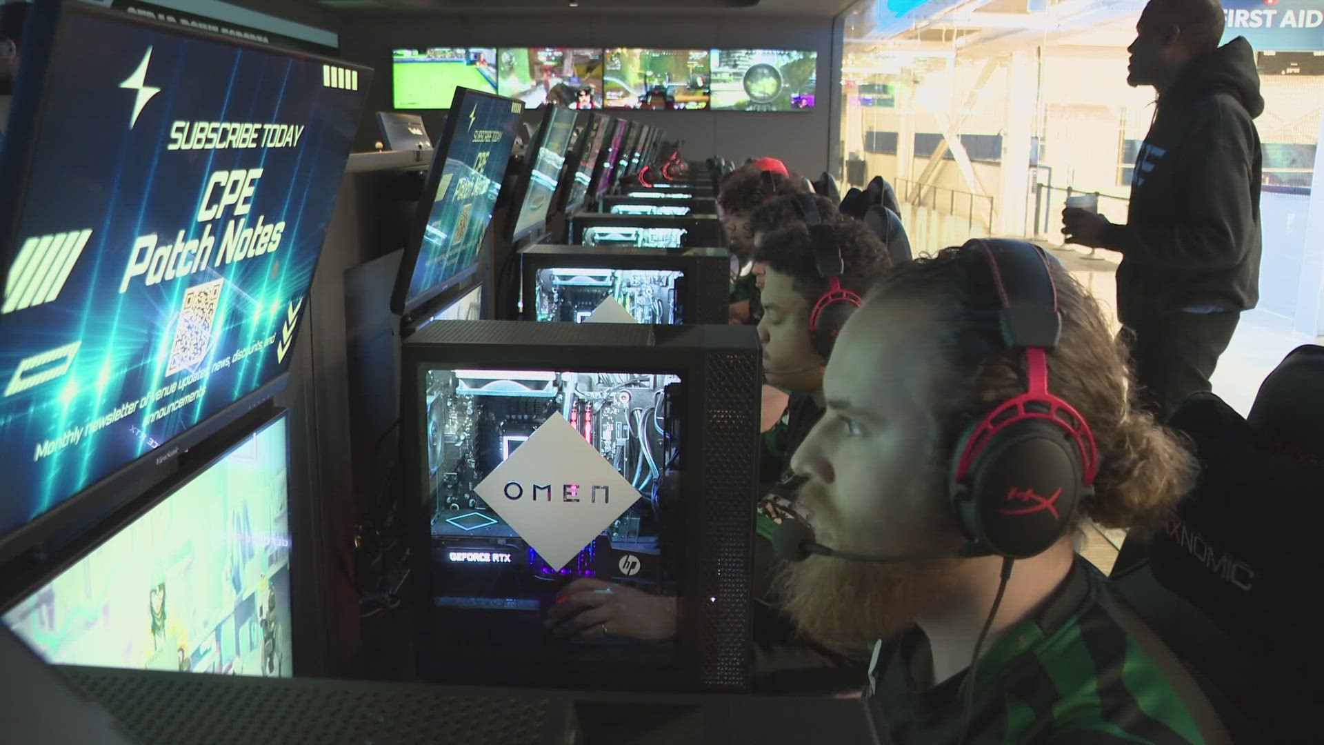 The 'Cedar Point Esports' space offers 32 gaming stations and will partner with educational institutions to host tournaments for high school and collegiate players.