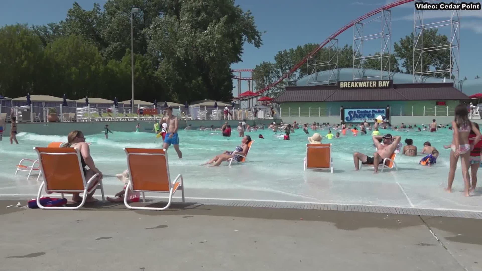 Here's a peek inside the Cedar Point Shores water parks and its attractions.
