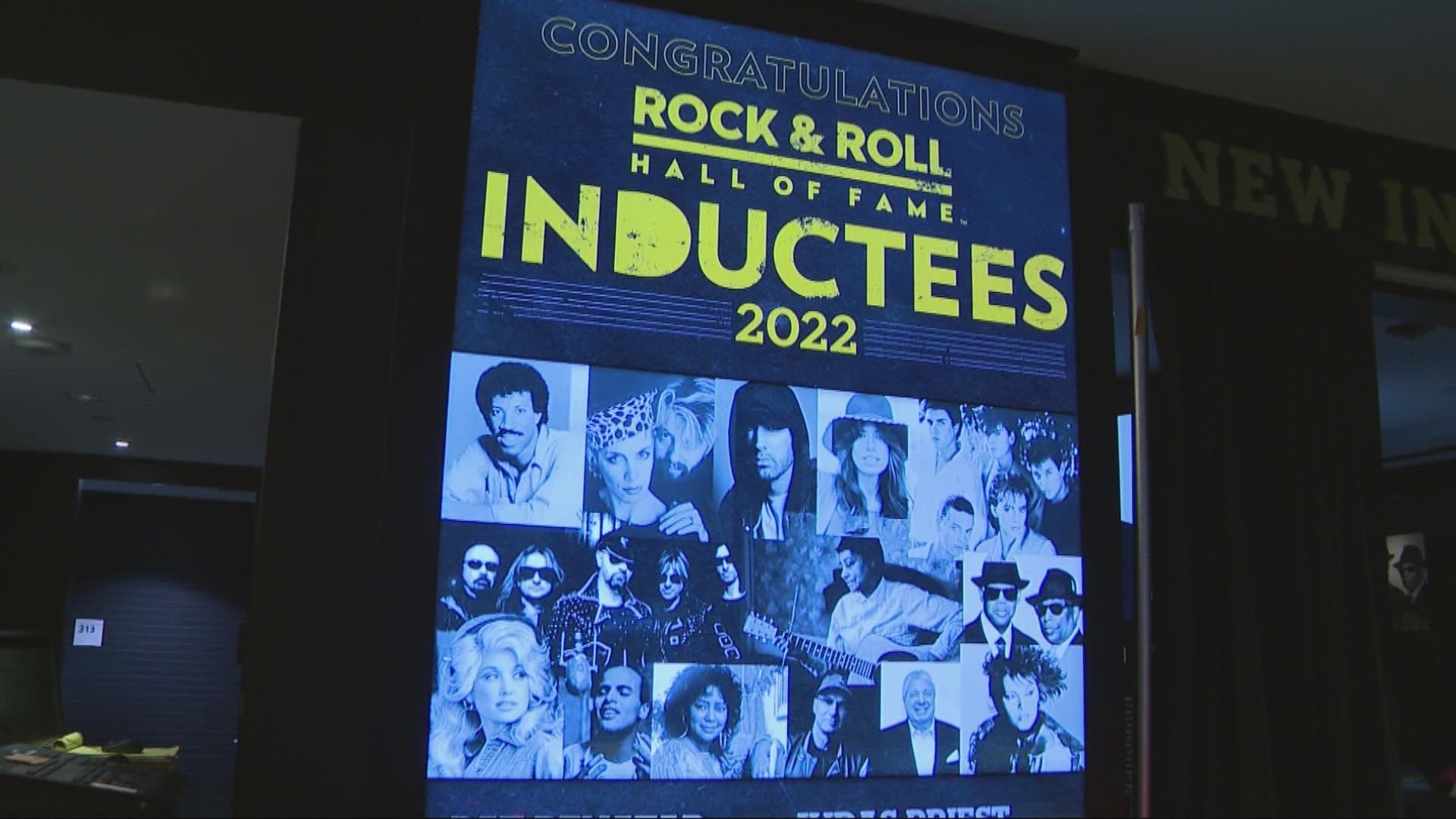 2022 Rock and Roll Hall of Fame induction ceremony in Los Angeles