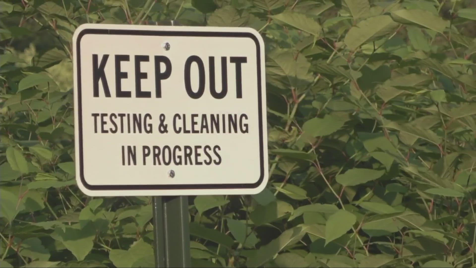 Work on the railroad tracks remains ongoing, with contamination still underneath. Several waterways have also been barred from visitors due to health risks.