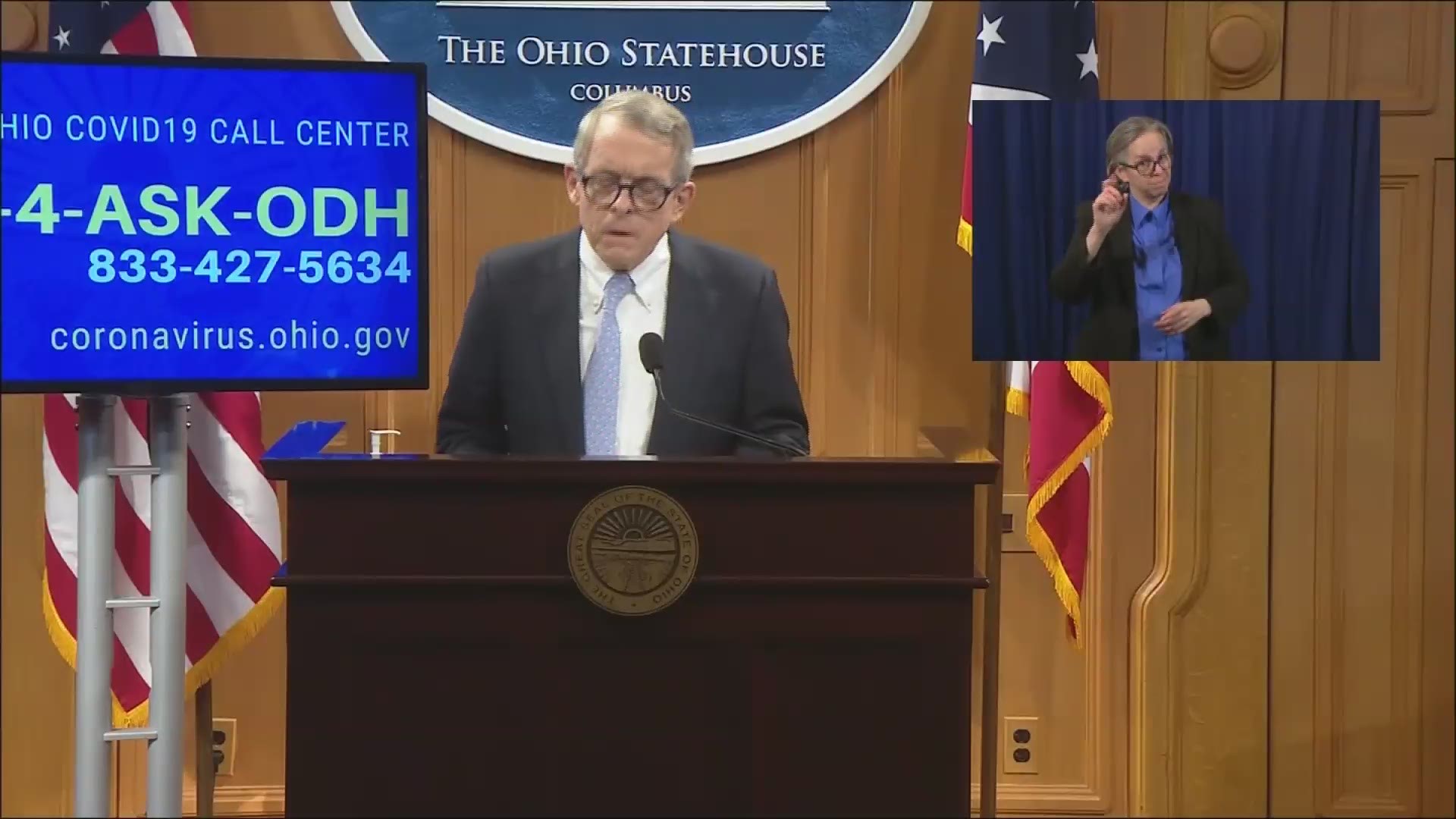 On Thursday, Ohio Governor Mike DeWine said that the state is at the 'end of the beginning' of its fight with the coronavirus.